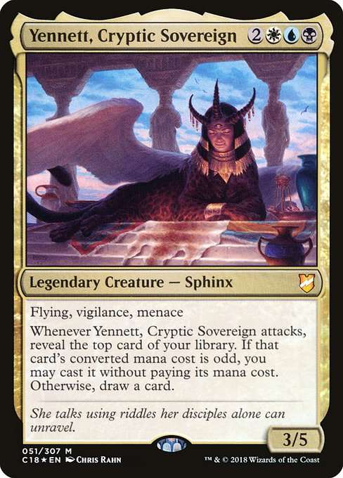 Yennett, Cryptic Sovereign [Foil]
