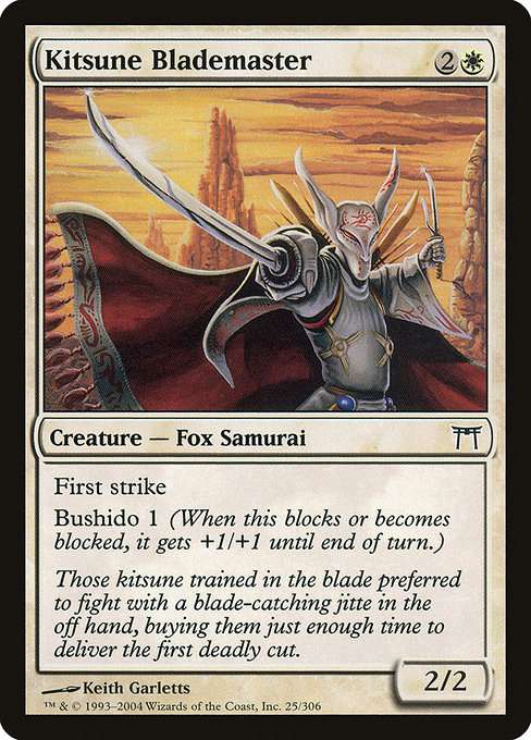Kitsune Blademaster [Foil]