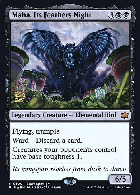 Maha, Its Feathers Night [Foil]