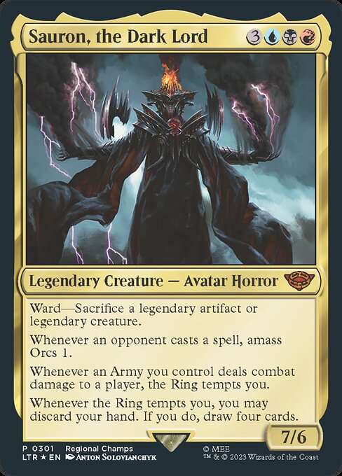 Sauron, the Dark Lord [Foil]