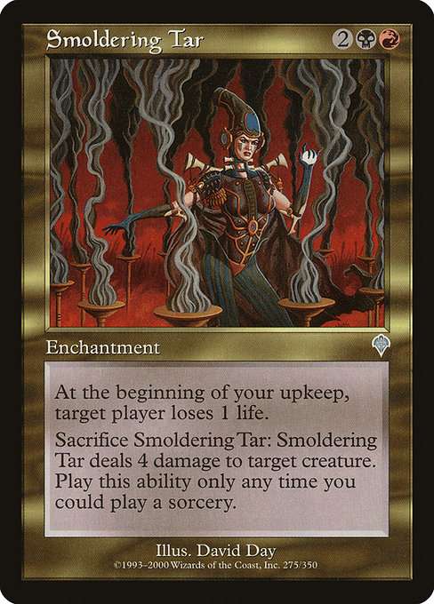 Smoldering Tar [Foil]