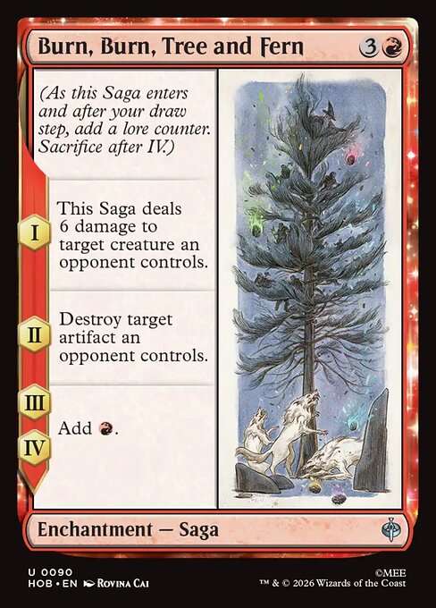 Burn, Burn, Tree and Fern