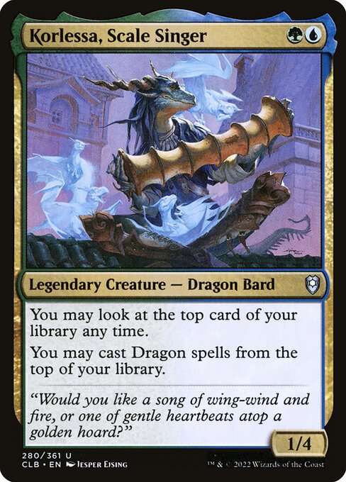 Korlessa, Scale Singer [Foil]