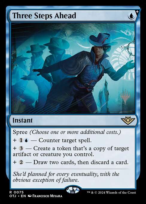 Three Steps Ahead [Foil]