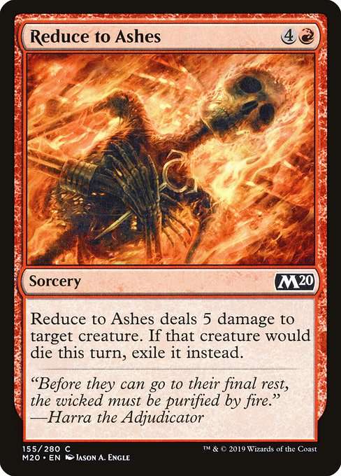 Reduce to Ashes [Foil]