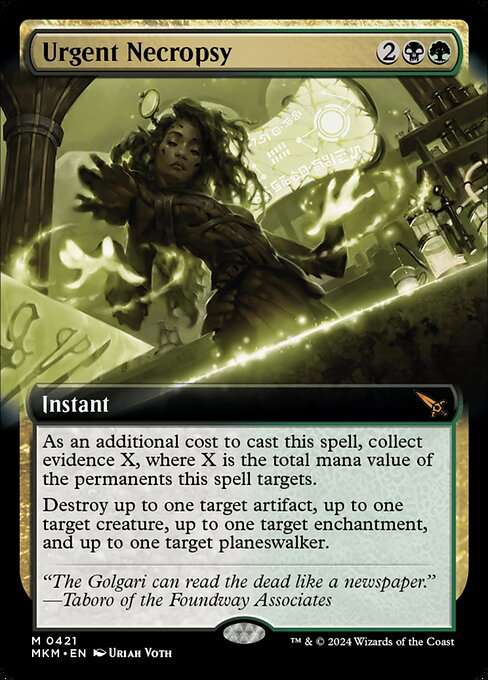 Urgent Necropsy [Foil]