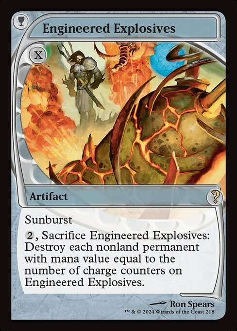 Engineered Explosives [Foil]
