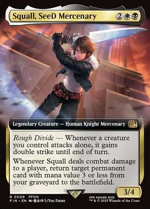 Squall, SeeD Mercenary [Foil]