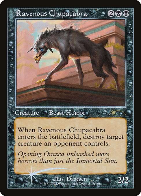 Ravenous Chupacabra [Foil]