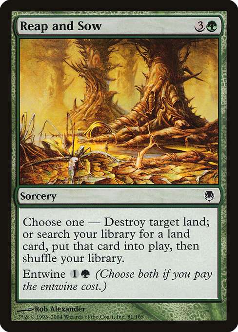 Reap and Sow [Foil]