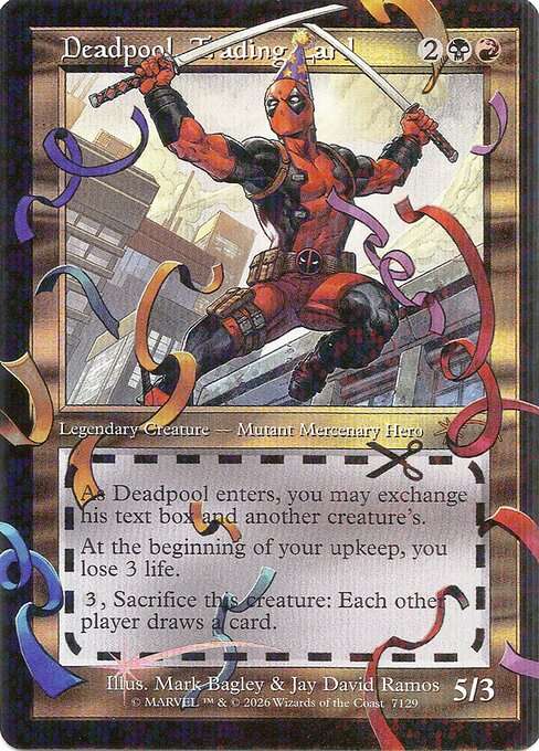 Deadpool, Trading Card [Foil]