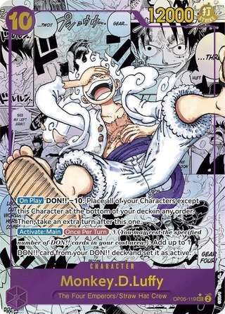 Monkey.D.Luffy [Manga PRB01] — Premium Booster
