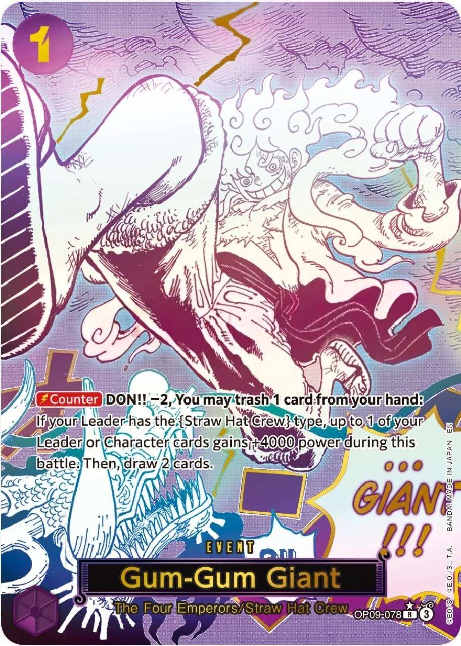 Gum-Gum Giant [Alternate Art PRB-02]