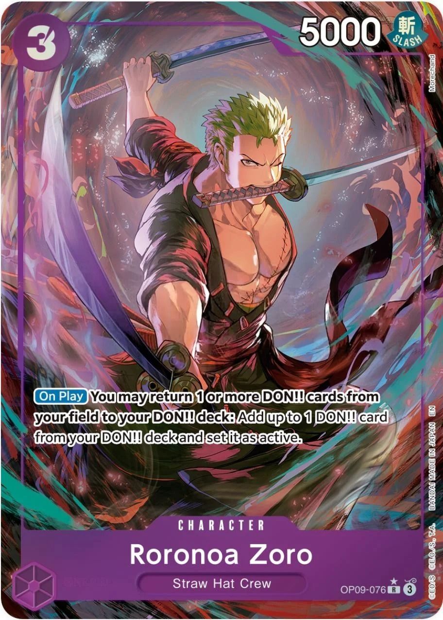 Roronoa Zoro [Alternate Art] #PRB02-006 Price - Premium Booster 2