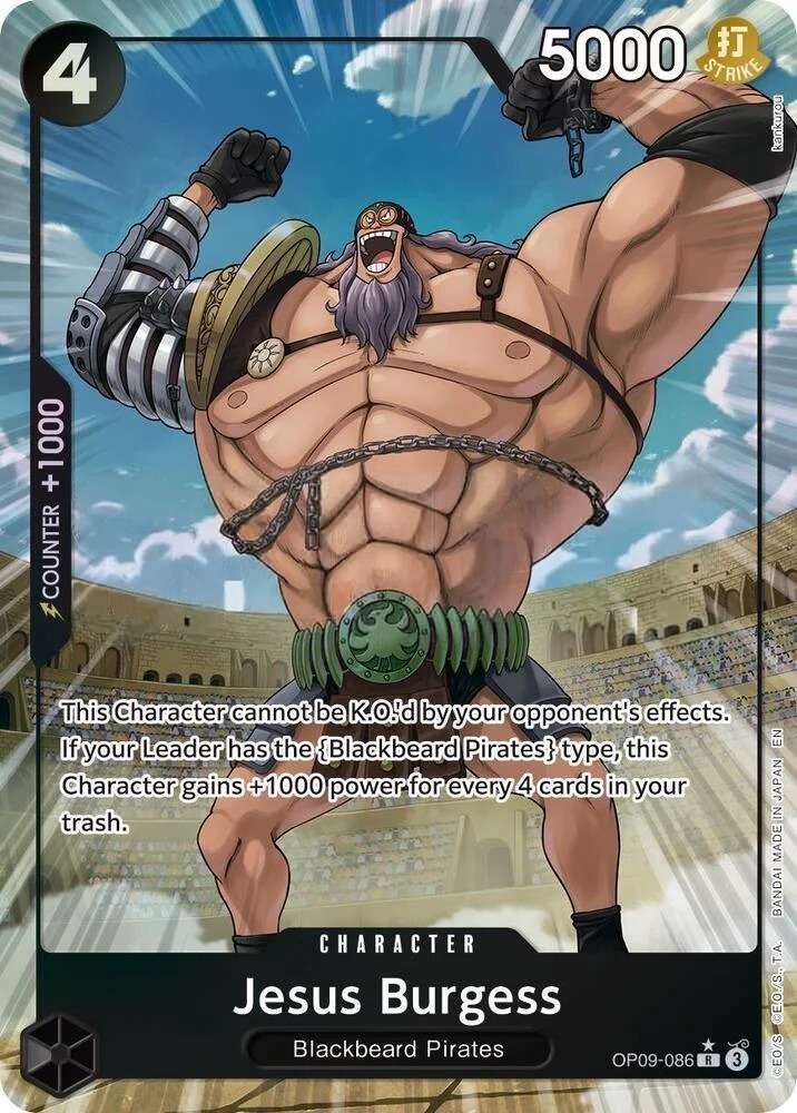 Jesus Burgess [Alternate Art PRB-02]