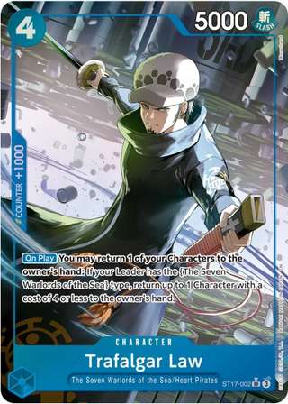 Trafalgar Law [Alternate Art PRB-02] — Premium Booster 2