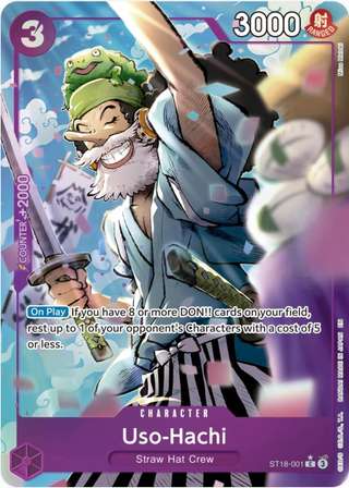 Uso-Hachi [Alternate Art PRB-02] — Premium Booster 2