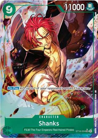 Shanks [Alternate Art PRB-02] — Premium Booster 2
