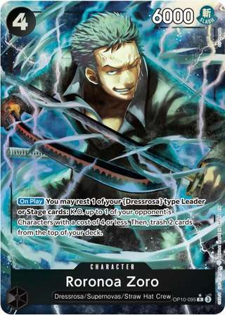 Roronoa Zoro [Alternate Art PRB-02] — Premium Booster 2