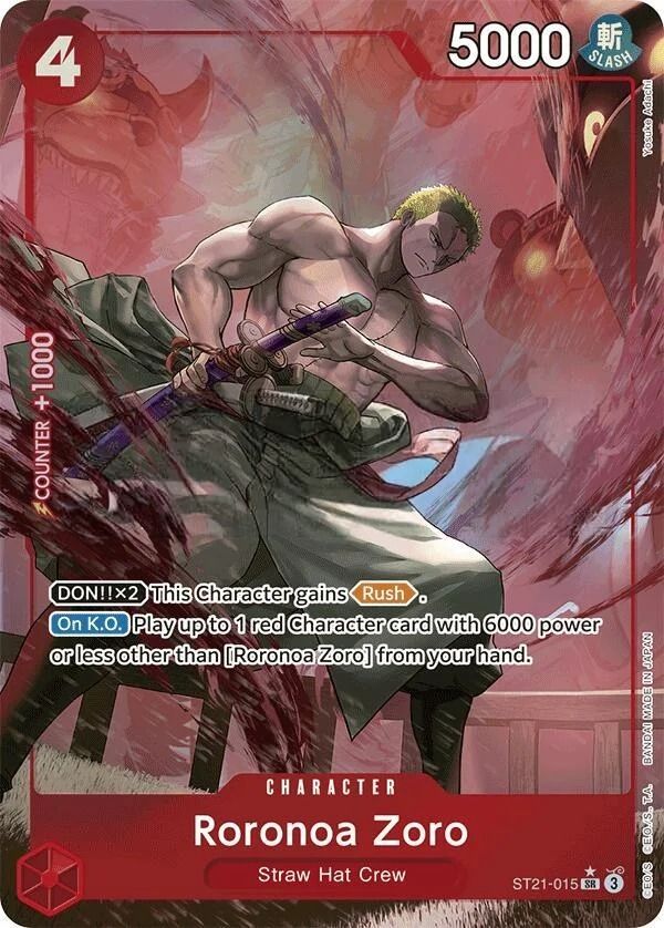 Roronoa Zoro [Lecafig] #OP01-001 Price - Promo [Japanese] | Pack Magik
