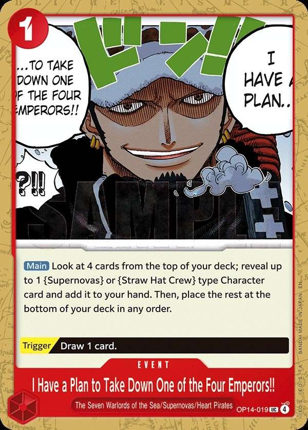 I Have a Plan to Take Down One of the Four Emperors!!