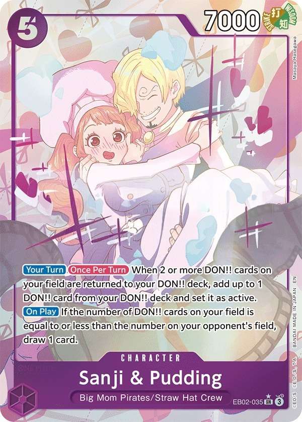 Sanji & Pudding [Alt Art]