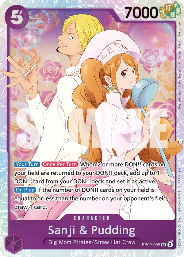 Sanji & Pudding