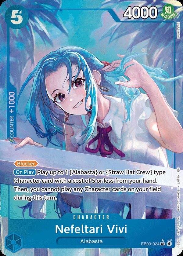 Nefeltari Vivi [Alt Art] Price - One Piece Heroines Edition | Pack