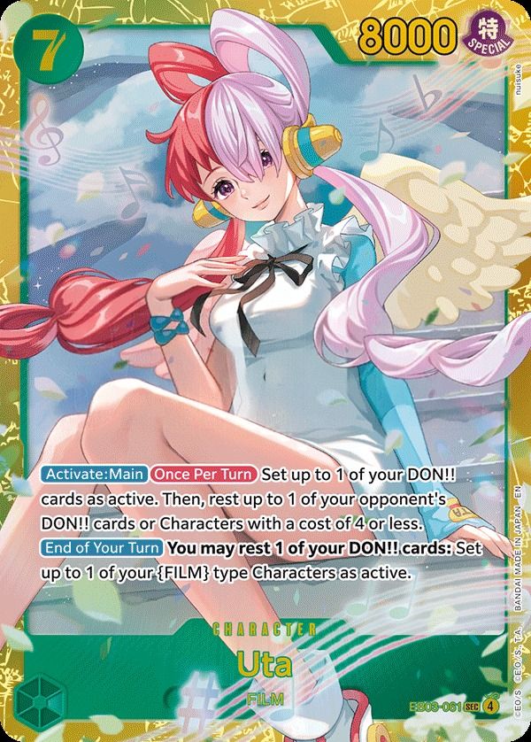 Uta [Alt Art] Price - One Piece Heroines Edition | Pack Magik
