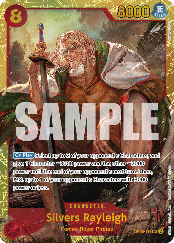 Silvers Rayleigh #OP14-108 Price - The Azure Sea's Seven | Pack Magik