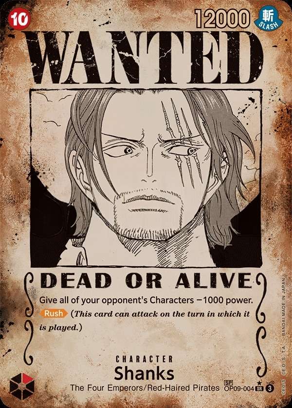 Shanks [Wanted Poster]