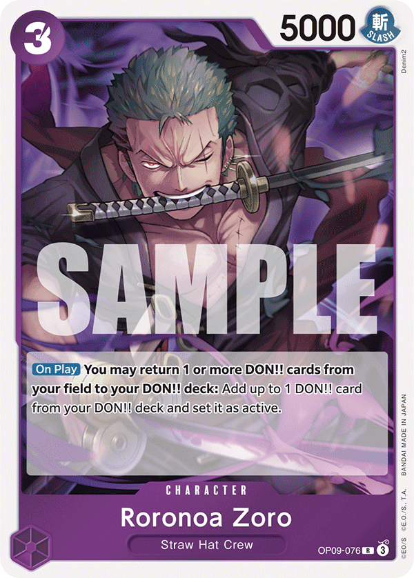 Roronoa Zoro #OP10-095 Price - Royal Blood [Japanese] | Pack Magik