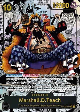 Marshall.D.Teach [Manga] — Emperors in the New World