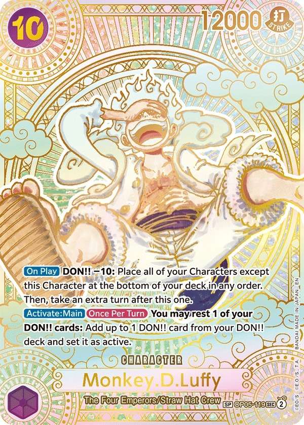 Monkey.D.Luffy [Gold SP]