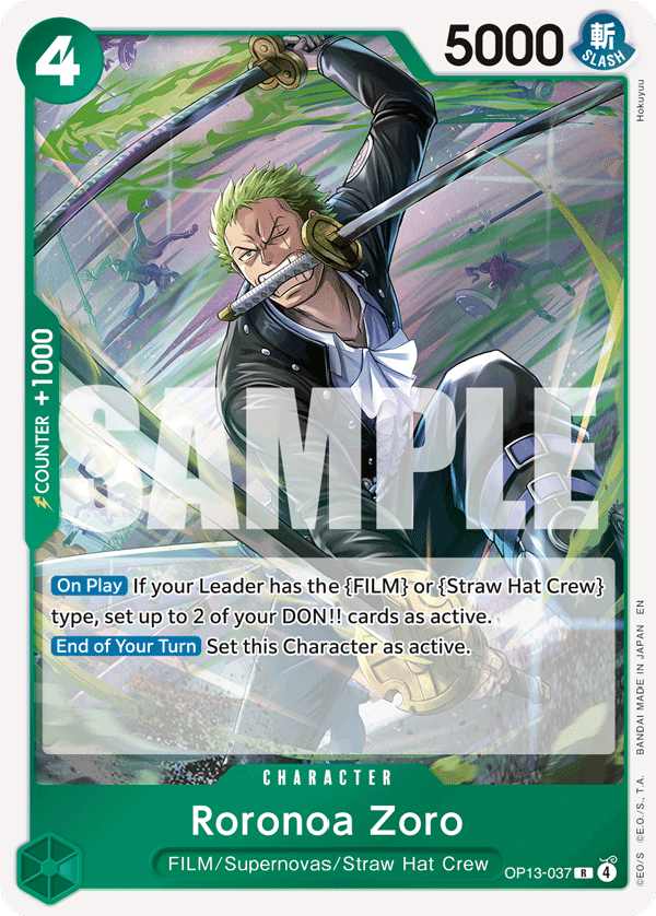 Roronoa Zoro #OP10-095 Price - Royal Blood [Japanese] | Pack Magik
