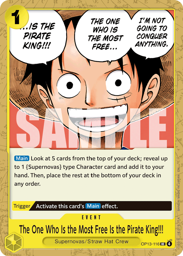 The One Who Is The Most Free Is The Pirate King