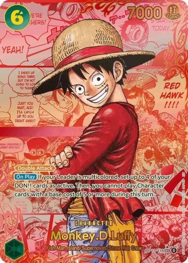 Monkey.D.Luffy [Red Manga]