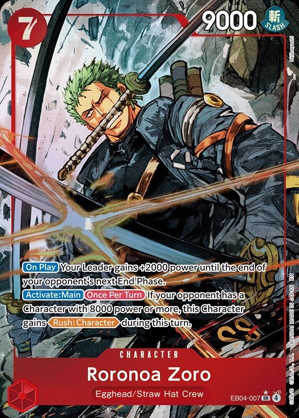Roronoa Zoro [Treasure] #OP13-037 Price - Adventure on Kami's