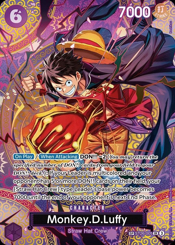 ルフィ　SP ST26-005 SP【美品】 Monkey.D.Luffy [SP] #ST26-005 Price - Adventure on Kami's Island