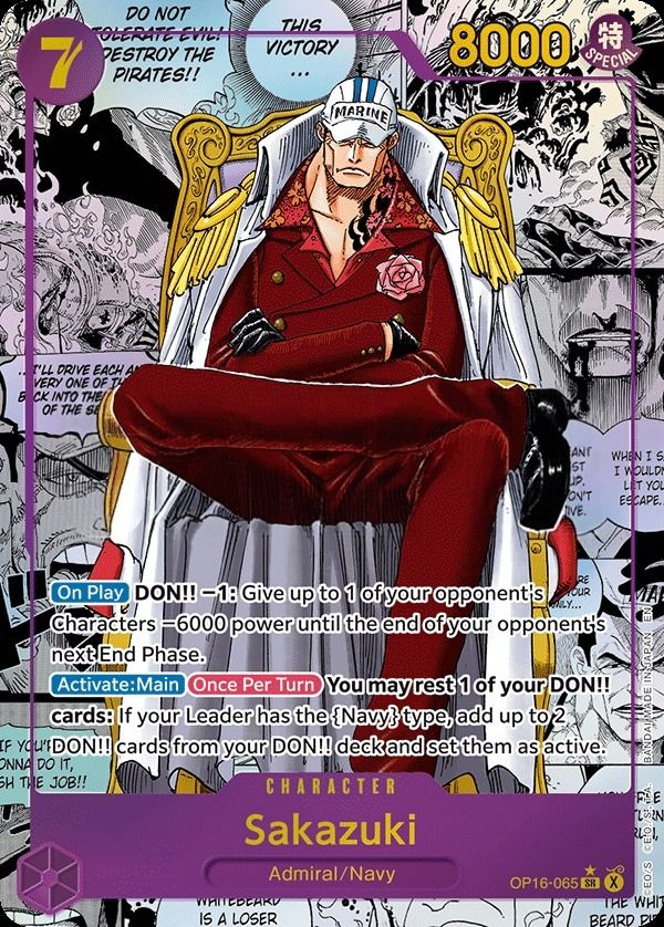 All Sakazuki Cards & Master Set Prices | Pack Magik