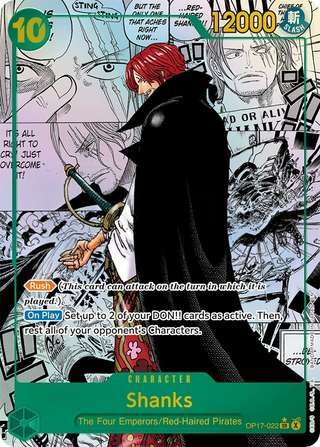 Shanks [Manga] — The World's Strongest Warriors