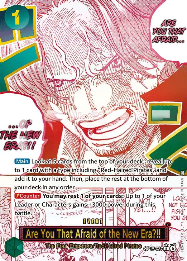 Are You That Afraid of the New Era?!! [Alt Art]