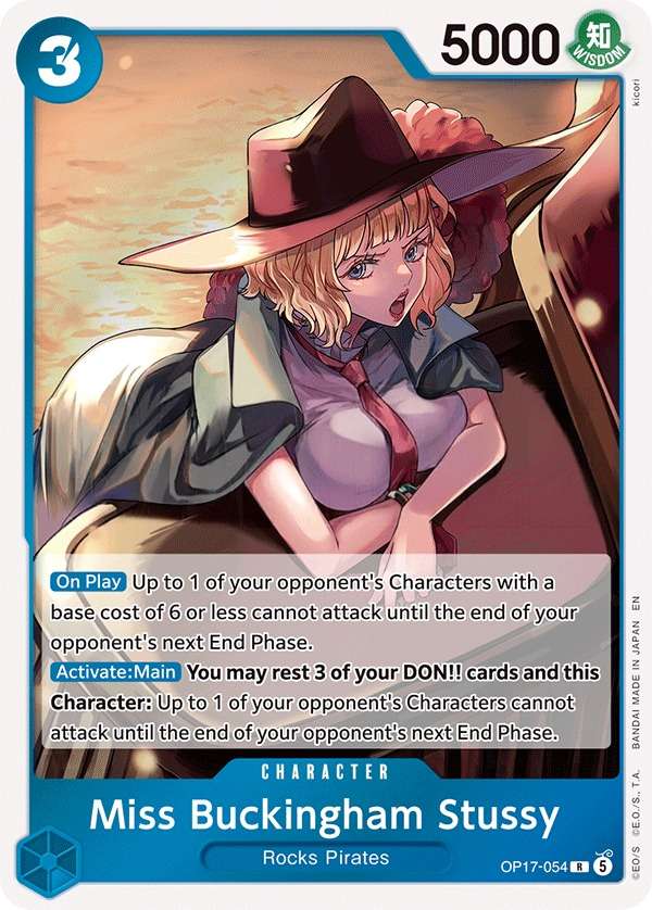 Miss Buckingham Stussy