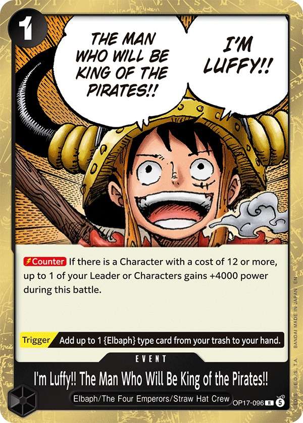 I'm Luffy!! The Man Who Will Be King of the Pirates!!
