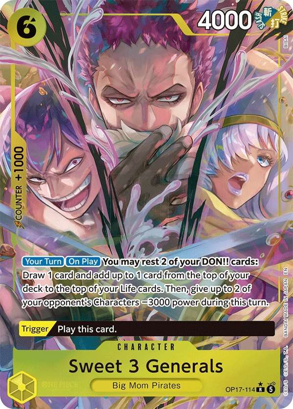 Sweet 3 Generals [Alt Art]