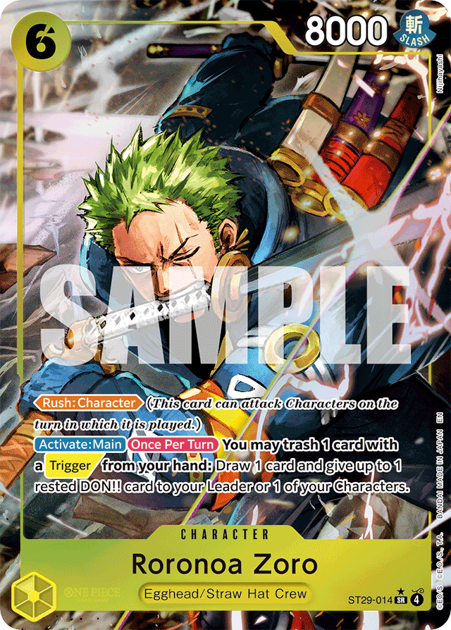 Roronoa Zoro [Alt Art]