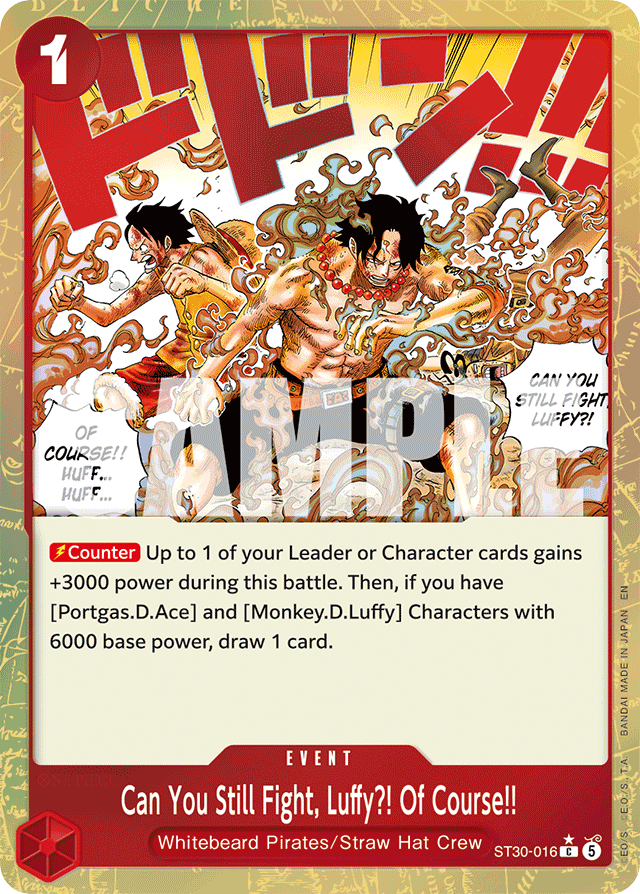 Can You Still Fight, Luffy?! Of Course!! [Alt Art]