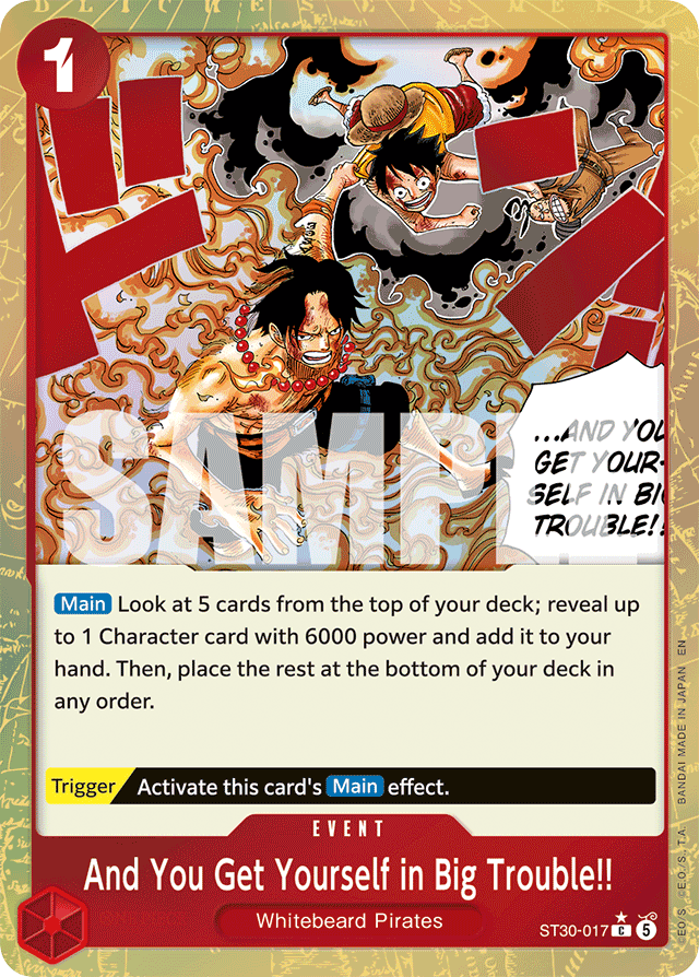 And You Get Yourself in Big Trouble!! [Alt Art]