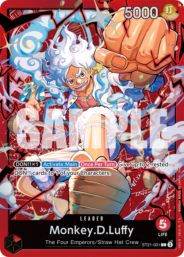 Starter Deck 31: Red Monkey.D.Luffy