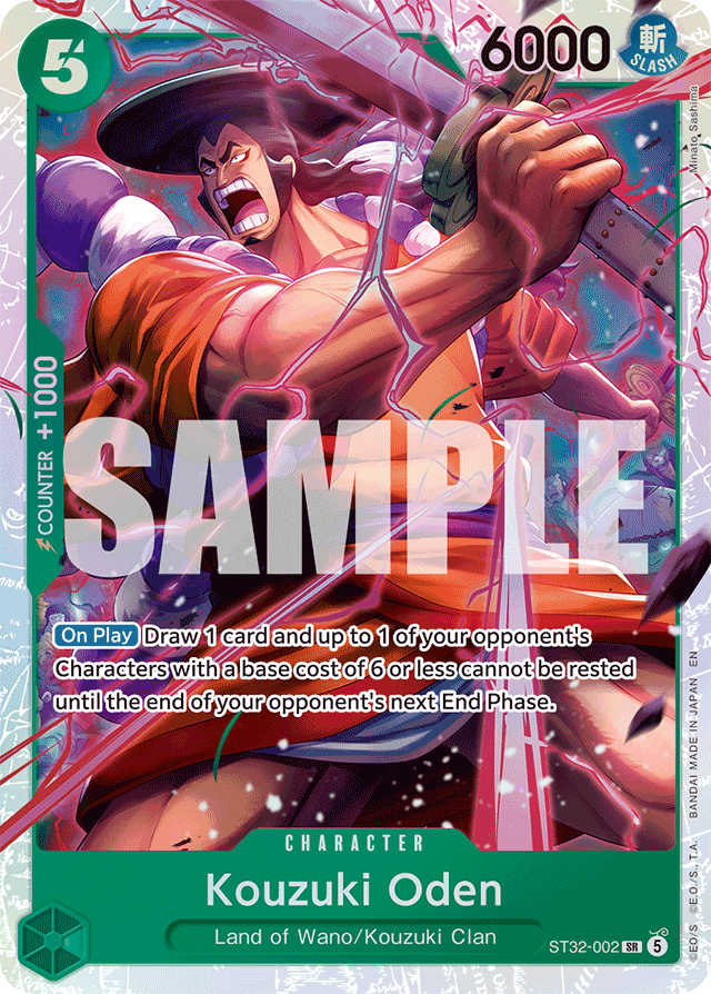 Starter Deck 32: Green Roronoa Zoro